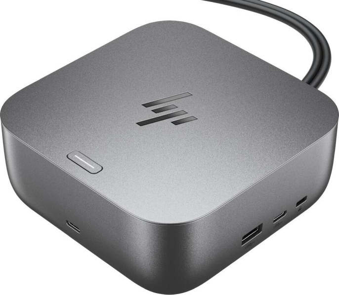 Стыковочная станция HP Ultra G6 Thunderbolt 4 серый 2xDP 1xDVI 1xRJ-45 2xUSB Type-C 1xUSB 3.1 (AW5M5UT)