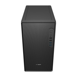 FSP Корпус mATX Minitower S120-B, USB3.0 x 2/USB2.0 x 2, Black (POC0000297)