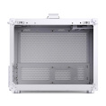 Корпус без блока питания Case JONSBO C6 MAX Handle, Mini-Tower, TG, no fan, 1xUSB-A 3.0 + 1xUSB-C 3.1, mATX, mITX White (C6 MAX White)