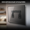 Кронштейн для телевизора Hyundai SL-X3 черный 32"-65" макс.75кг настенный фиксированный (HMS65XF075BK24)