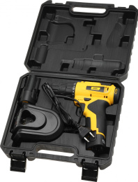 Дрель-шуруповерт Deli DL-DZ12-E2D1, 1.5Ач,  с двумя аккумуляторами