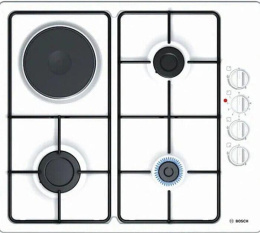 Газовая варочная поверхность Bosch PBY6C2B82Q белый