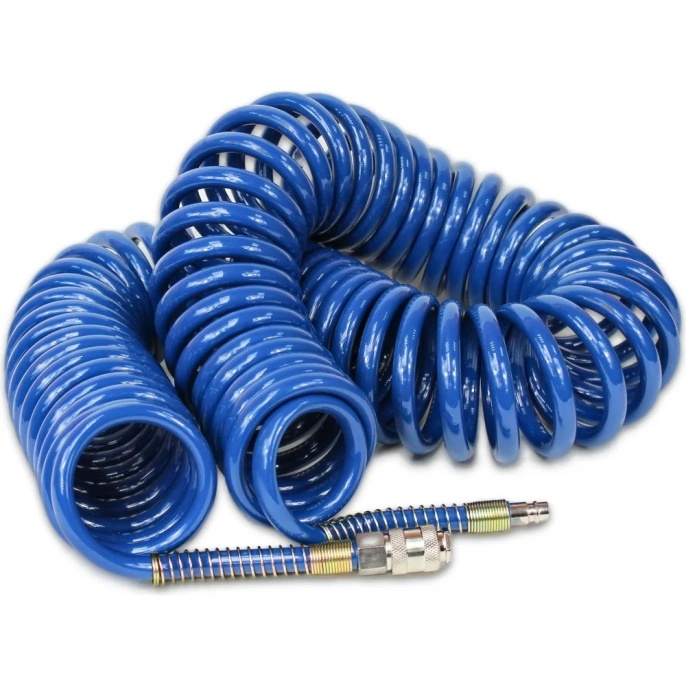 Шланг воздушный спиральный 8x12 мм, 15 м Garage 8900620