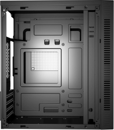 Корпус mATX BLOODY BD-CC101F, Mini-Tower, без БП, черный [bd-cc101f-bk]