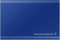 Внешний накопитель Samsung T7 2TB MU-PC2T0H/WW (синий) USB-C, запись - 1000МБ/с, чтение - 1050МБ/с
