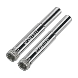 Коронка алмазная по керамограниту и керамике 8 мм, 2 шт. Diamond Industrial DIDCSC008