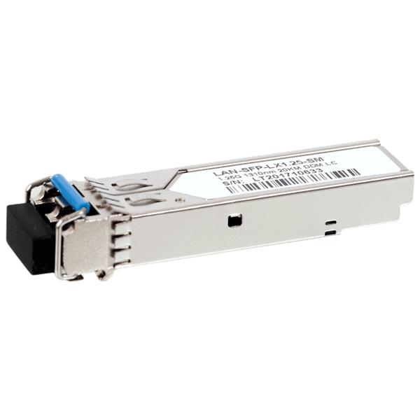 Модуль SFP LX 20км 1310нм SM duplex LC 1.25Gbps промышленный DDM Cisco LANMASTER LAN-SFPi-LX1.25-SM