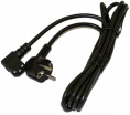 Шнур питания Hyperline PWC-IEC13A-SHM-1.0-BK Schuko-C13 проводник.:3x0.75мм2 1м 10А упак.:1шт че