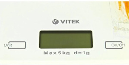 Весы кухонные Vitek Orange VT-2418, рисунок