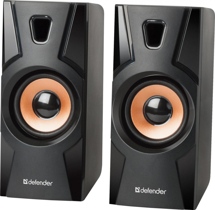 Колонки Defender Aurora S8, 2.0, черный [65408]