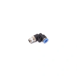 Фитинг Partner угловой для пластиковых трубок 8мм с наружной резьбой 1/4" SPL08-02 9329 PA-SPL08-02 9329