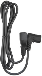 Кабель питания для монитора Hyperline PWC-IEC13A-IEC14-1.8-BK IEC 320 C13 - IEC 320 C14 1.8 метра