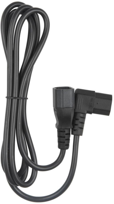 Кабель питания для монитора Hyperline PWC-IEC13A-IEC14-1.8-BK IEC 320 C13 - IEC 320 C14 1.8 метра