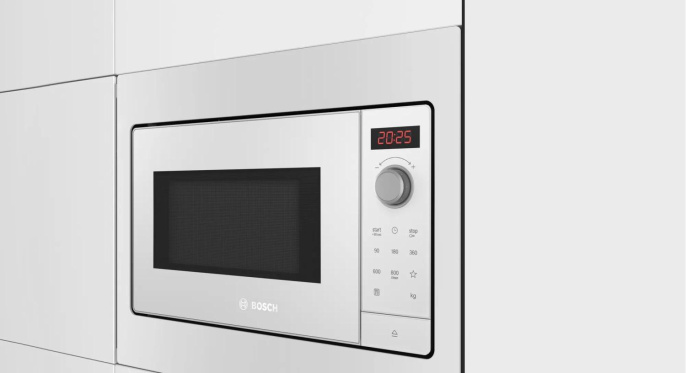 Микроволновая печь Bosch BFL523MW3 20л. 800Вт белый встраиваемая