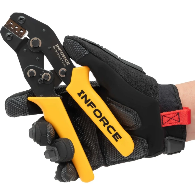 Пресс-клещи Inforce с набором матриц 06-19-19