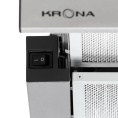 Встраиваемая вытяжка Krona KAMILLA T 500 INOX, управление кнопочное, нержавеющая сталь [ка-00007314]