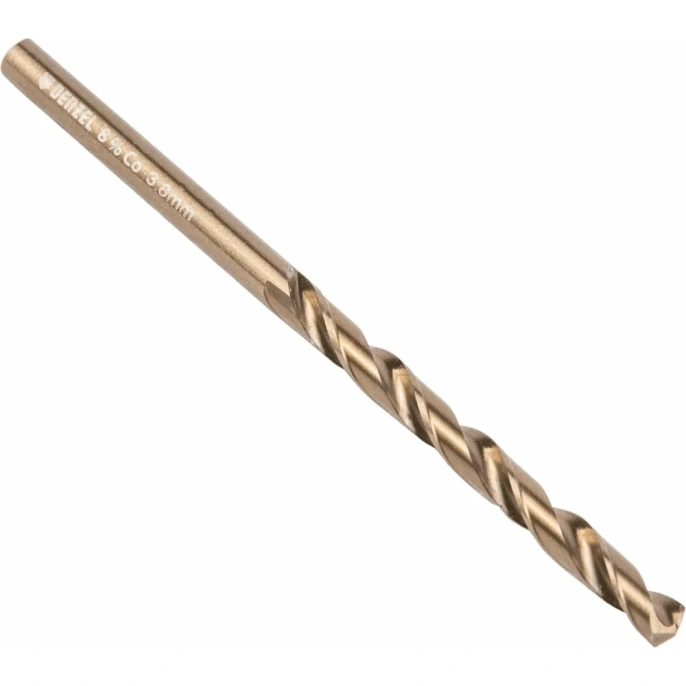 Сверло по металлу 3.8 мм, HSS Co-8% Denzel 71424