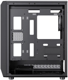 Корпус GameMax Forge MB без БП Черный, ATX, USB3.0,Зак.стекло,4*120мм ARGB вент+конт., пыл.фильтр