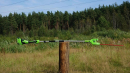 Greenworks Кусторез штанговый аккумуляторный Greenworks G40PHA, 40V, 51см, без АКБ и ЗУ [2300407]