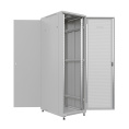 NTSS Шкаф напольный универсальный серверный NTSS R 18U 600х800мм, 4 профиля 19, двери перфорированная и сплошная металл, боковые стенки съемные, регулируемые опоры, разобранный, серый RAL 7035 NTSS-R1