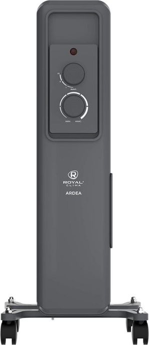 Масляный радиатор Royal Clima Ardea ROR-AR5-1000M, с терморегулятором, 1000Вт, 5 секций, 3 режима, графитовый