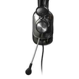 Наушники с микрофоном Sven AP-600 черный 2.2м накладные оголовье (SV-0410600)