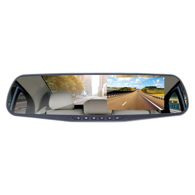 Видеорегистратор DIGMA FreeDrive 303 MIRROR DUAL черный, 5Mpix 1080x1920, 1080p 120 г GP2248 496144