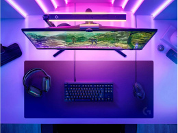 Коврик для мыши Logitech G840 (XL) черный, ткань, 900х400х3мм [943-000779]