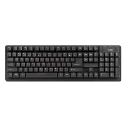 Клавиатура Sven Standard 301 White USB SV-03100301UW Переходник USB влагоустойчивая конструкция, традиционная раскладка, клавиша вызова калькулятора, комфортный, тихий и четкий ход клавиш