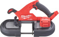 Ленточная пила Milwaukee M18 FBS85-0C 4933471496 питание: аккумулятор 18 В , скорость движения пильного полотна: 165 м/мин, глубина пропила металл : 85 мм, длина пильного полотна: 898.52 мм, без аккумулятора в комплекте
