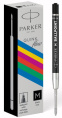 Стержень шариковый Parker QuinkFlow Basic Z09 CW2168602 M 1мм черные чернила без упак.