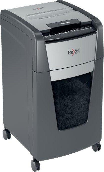 Уничтожитель бумаг Rexel Optimum AutoFeed 300X, с автоподачей, P-4, 4х25 мм, 300 лист. одновременно, 60л [2020300xeu]