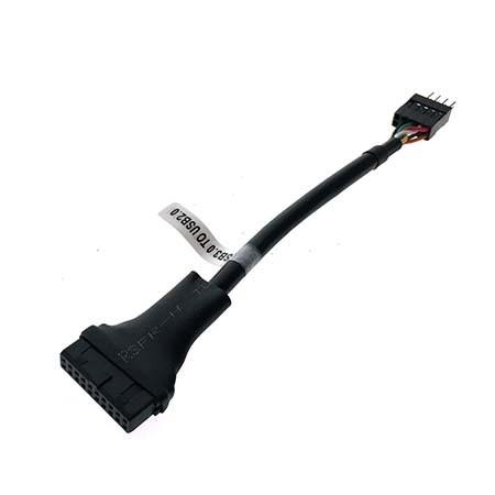 Espada 10pinMto20pinF 10pinM - 20pinF подключение USB2.0 кабеля от передней панели к USB3.0