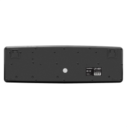 Клавиатура ExeGate Professional Standard LY-401 USB, полноразмерная, влагозащищенная, 104кл., Enter большой, длина кабеля 1,35м, серебристый корпус, Color Box EX264086RUS