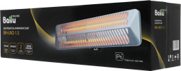 Инфракрасный обогреватель Ballu BIH-LW2-1.5, 1500Вт, 25м2, кварцевый, серый
