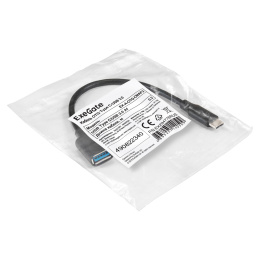 Кабель OTG Type C-USB 3.0 ExeGate EX-A-OTG-CMAF3 USB Type C/USB 3.0 Af, 0,2м EX294778RUS