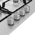 Газовая варочная панель Indesit THPM 641 IX/I, независимая, нержавеющая сталь 869890400130