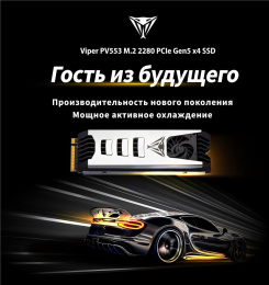 SSD накопитель Patriot PV553 PV553P1TBM28H 1ТБ, M.2 2280, PCIe 5.0 x4,  NVMe,  M.2