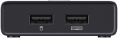 Переключатель UGREEN AK502 75246 HDMI 4K@60Hz KVM Switch 2 In 1 Out. Цвет: черный (75246_)
