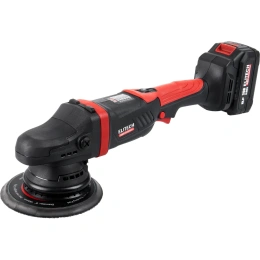 Полировальная аккумуляторная машина Elitech CPM 2015SLR (20В, 1х4Ач, 150мм, ампл 15мм) HD 205772