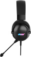 Гарнитура игровая Acer AHW122,  для компьютера, мониторные,  проводные, черный [zl.hdscc.01u]