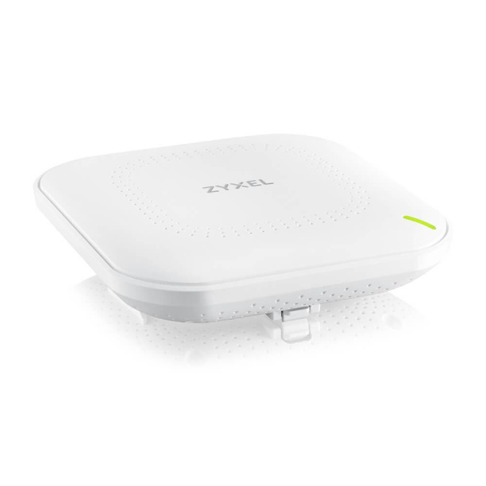 Точка доступа/ Точка доступа Zyxel NebulaFlex NWA90AX PRO, WiFi 6, 802.11a/b/g/n/ac/ax 2,4 и 5 ГГц , MU-MIMO, антенны 3x3, до 575+2400 Мбит/с, 1xLAN 2.5GE, PoE, защита от 4G/5G, БП в комплекте (NWA90AXPRO-EU0102F)