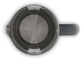Чайник электрический Hyundai HYK-G4508 1.5л. 1700Вт серый/прозрачный корпус: стекло