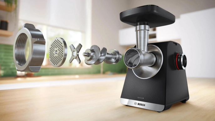 Мясорубка Bosch MFWS640B 2100Вт черный