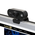 Веб-камера ExeGate Stream C940 2K T-Tripod (5Мп, 2560x1440, 30fps, H.264, ручной фокус, телескопический штатив Tripod Tele Ball, 4-линзовый объектив (стекло), микрофон с шумоподавлением, универсальное крепление, USB, кабель 1,5 м, Windows® 7/8/10/11, Mac