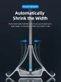 Вертикальная подставка CABLETIME CS15B (CT-VLP01-PA) для ноутбука, черный