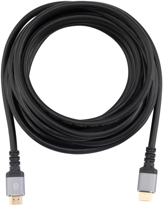 Кабель аудио-видео Digma D-HDMI-V2.0-5M HDMI m /HDMI m 5м. позолоч.конт. черный