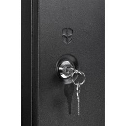 Шкаф коммутационный ЦМО ШРН-Эконом (ШРН-Э-15.350.1-9005) настенный 15U 600x350мм пер.дв.металл 85кг черный 300мм 18.09кг 180град. 742мм IP20 металл