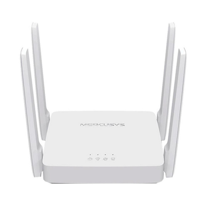 Mercusys AC10 Двухдиапазонный Wi-Fi роутер AC1200, до 300 Мбит/с на 2,4 ГГц + до 867 Мбит/с на 5 ГГц АС10