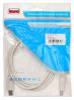 Кабель USB2.0 Buro USB A m - USB B m , ферритовый фильтр , 1.8м, серый [usb2.0-am/bm-1.8m-mg]